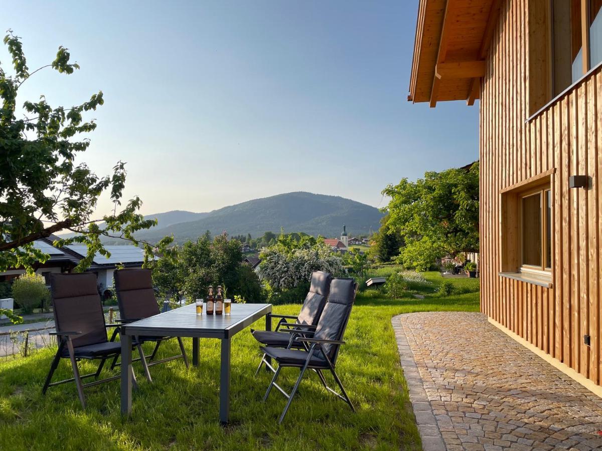 Bayerwald Chalet Kaitersberg Mit Sauna, Sonnenterrasse Und Garten Arnbruck Dış mekan fotoğraf
